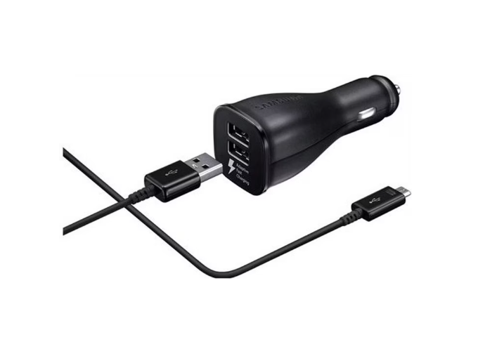 Samsung Car Adapter Dual Port USB Type-C to A Cable