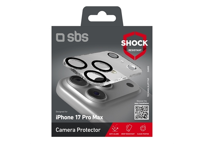 SBS Full Camera Protector iPhone 17 Pro Max