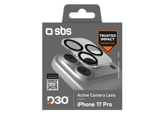 SBS D30 Camera Protector iPhone 17 Pro