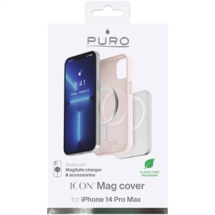 Puro Icon Mag Cover für iPhone 14 Pro Max