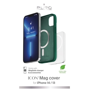 Puro Icon Mag-Cover für iPhone 14|Apple iPhone 13