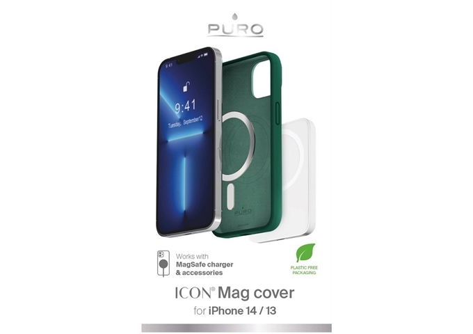 Puro Icon Mag-Cover für iPhone 14|Apple iPhone 13