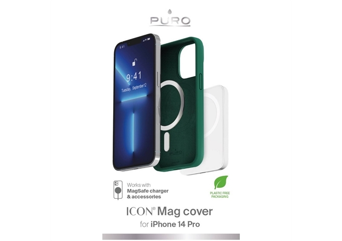 Puro Icon Mag Cover für iPhone 14 Pro