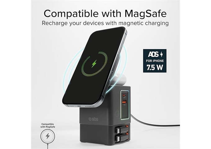 SBS Power Dock Wireless 6-in-1