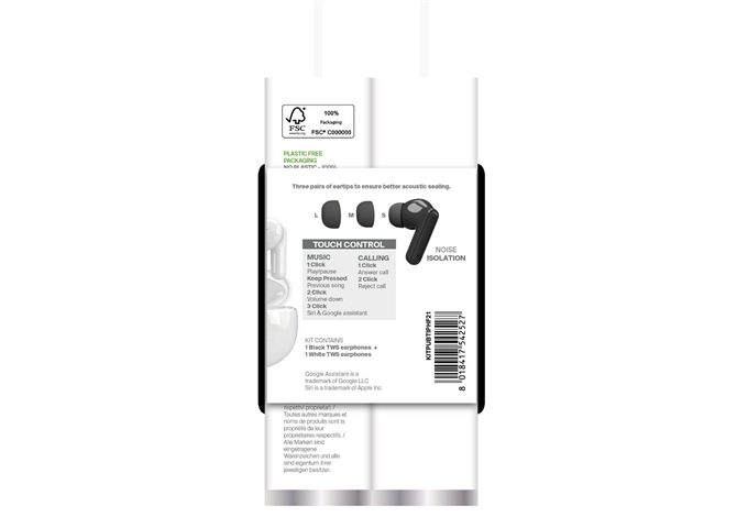 Puro In-Ear Wireless Earphones “AMORE PURO"