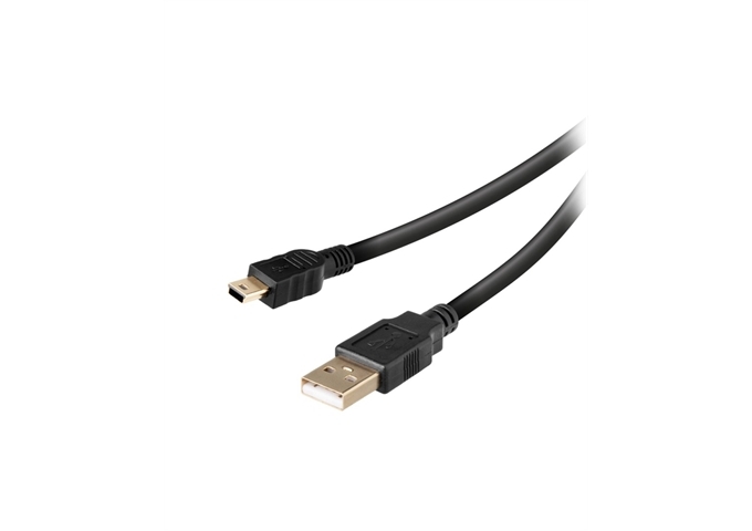 Vivanco USB-A auf Mini-USB Kabel, 1,8m
