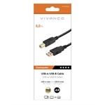 Vivanco USB-Kabel für PC Typ A auf Typ B
