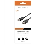 Vivanco USB Typ A-Verlängerungskabel Vivanco USB Typ A-Verlängerungskabel