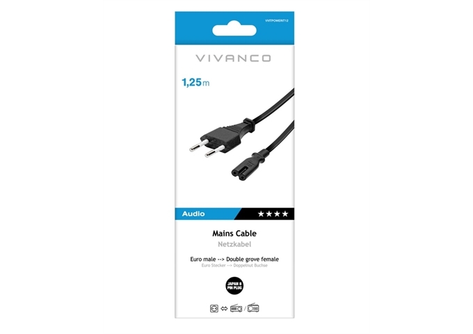 Vivanco Audio-Stromkabel