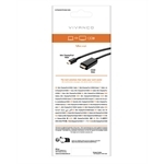 Vivanco HDMI-Kabel mit Ethernet auf Mini DisplayPort