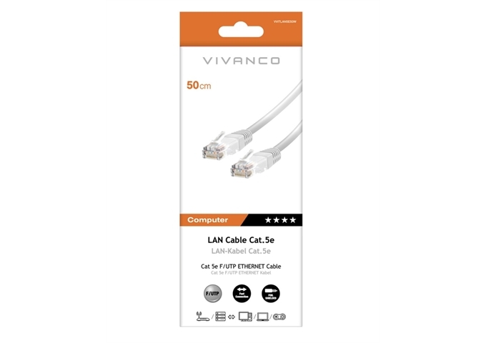 Vivanco LAN-Kabel für Internetverbindungen