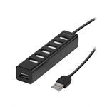 Vivanco 7-Port USB 2.0 Adapter