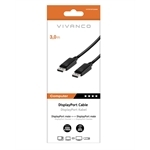Vivanco DisplayPort-Kabel für 4K Ultra HD High Resolution.