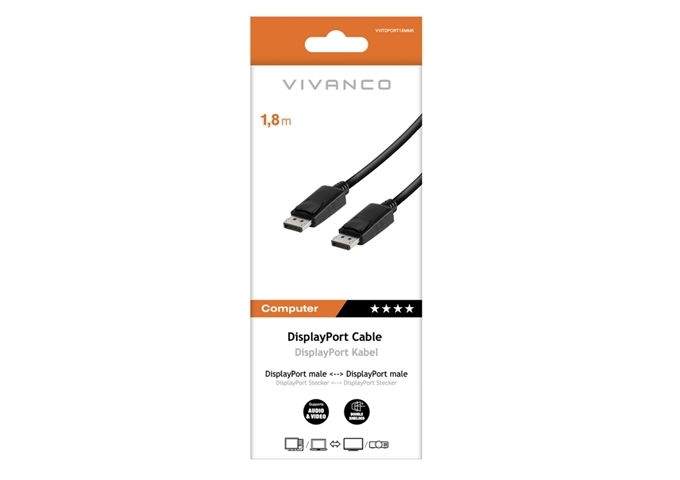 Vivanco DisplayPort-Kabel