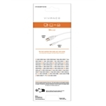 Vivanco USB-C/USB-B Kabel, M-M, 1,8m weiß