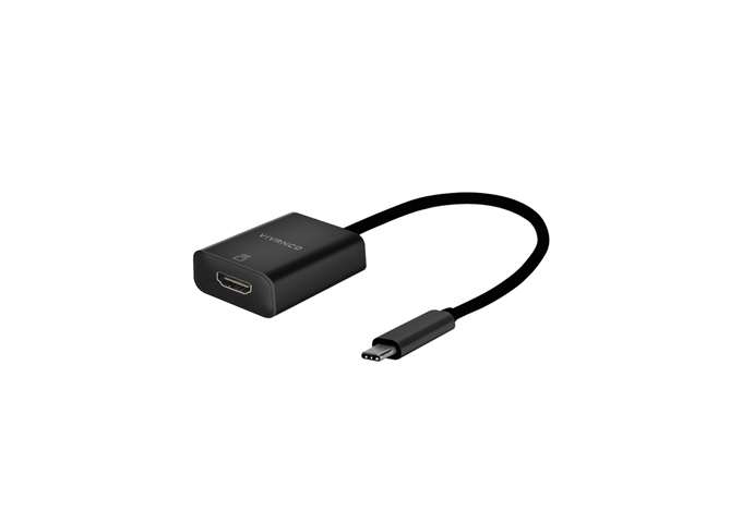 Vivanco USB Typ-C Stecker auf HDMI Buchse Adapter