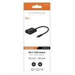 Vivanco USB Typ-C Stecker auf HDMI Buchse Adapter Vivanco USB Typ-C Stecker auf HDMI Buchse Adapter