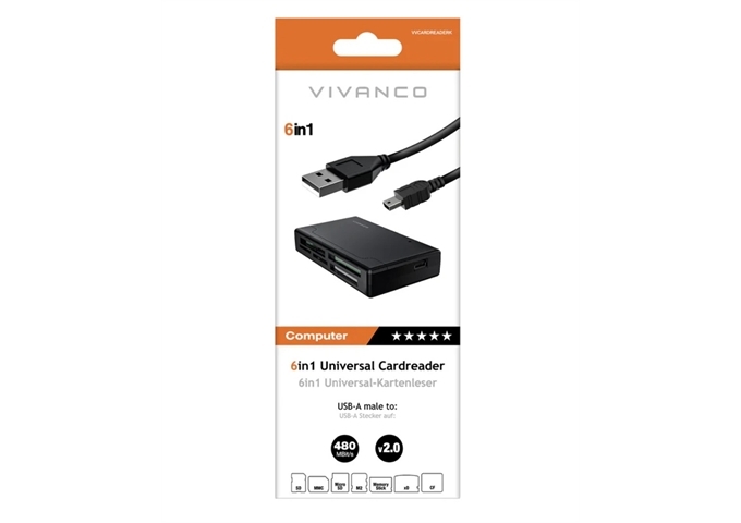 Vivanco USB-Multi-Kartenleser