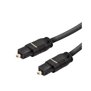 Vivanco Glasfaserkabel mit Toslink-Anschlüssen