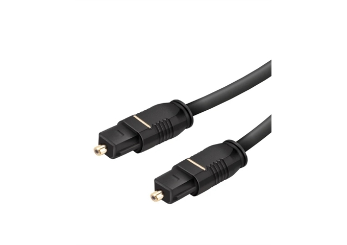 Vivanco Glasfaserkabel mit Toslink-Anschlüssen