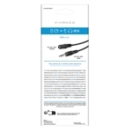 Vivanco 3.5-mm-Audiokabel (Stecker auf Buchse)