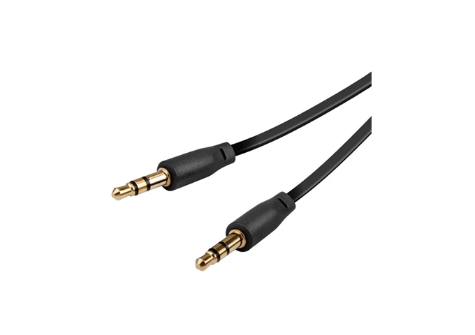 Vivanco 3,5-mm-Audiokabel, Stecker auf Stecker.