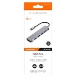 Vivanco 3-in-1 USB-C Hub mit USB-A Vivanco 3-in-1 USB-C Hub mit USB-A