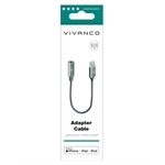Vivanco Lightning-Adapter für 3,5-mm-Klinke