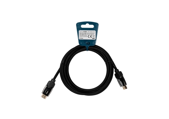 Vivanco Vergoldetes HDMI 2.0-Kabel.