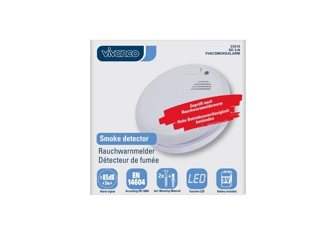Vivanco Photoelektrischer Rauchmelder