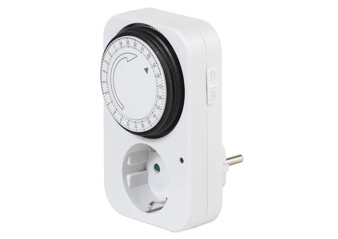 Vivanco Steckdose mit mechanischer Zeitschaltuhr