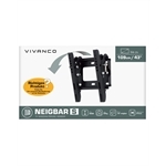 TITAN TV-Wandhalterung, Neigbar, 43", 25kg, VESA 200x200 TITAN TV-Wandhalterung, Neigbar, 43", 25kg, VESA 200x200