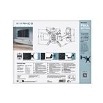 Vivanco TV-Wandhalterung, Schwenkbar, Doppelarm Vivanco TV-Wandhalterung, Schwenkbar, Doppelarm