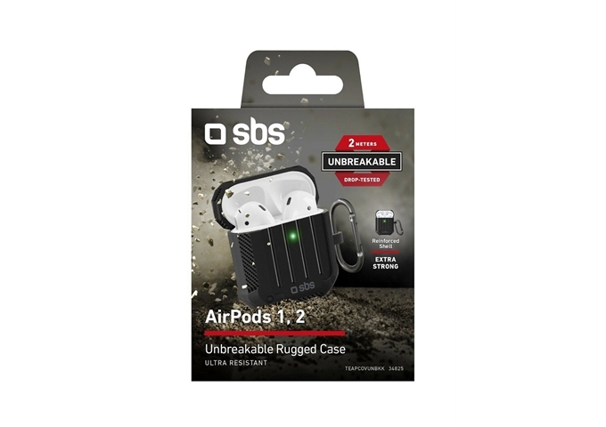 SBS AirPods 1,2 Ultra Resistant Hülle