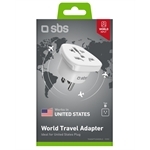 SBS Universal Reiseadapter Typ B für die USA