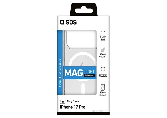 SBS Light Mag Case für iPhone 17 Pro Backcover