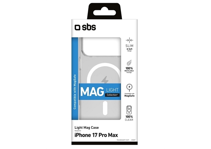SBS Light Mag Case für iPhone 17 Pro Max Backcover