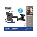 TITAN TV-Wandhalterung, Schwenkbar, 43",25kg