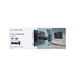 Vivanco TV-Wandhalterung, Neigbar, Rotation 360°, 40", 20k