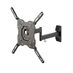 Vivanco Wandhalterung, Schwenkbar, Doppelarm, Kabelkanal,