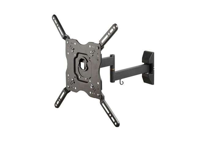 Vivanco Wandhalterung, Schwenkbar, Doppelarm, Kabelkanal,