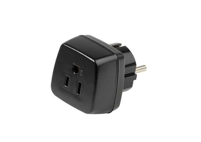 Vivanco US-Reisestecker auf Schuko-Stecker