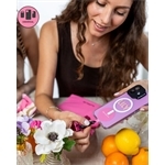 CASEME Universelles Smartphone-Band aus Rüschenstoff