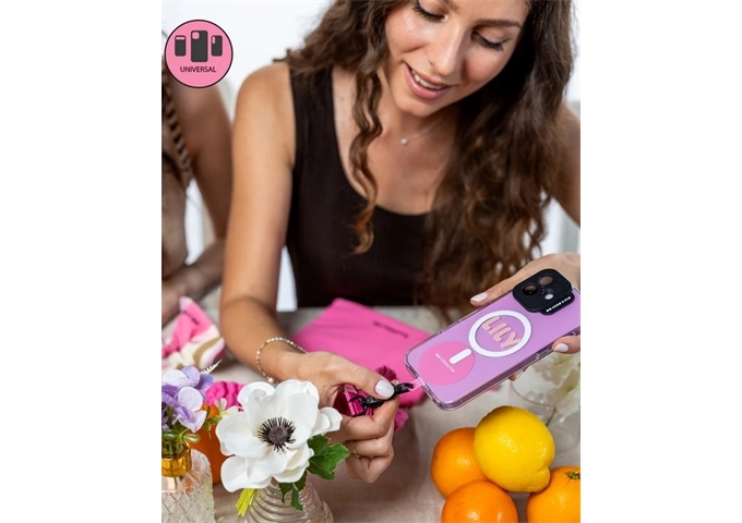 CASEME Universelles Smartphone-Band aus Rüschenstoff