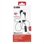 SBS In-Ear Bluetooth-Headset mit Magnetverschluss