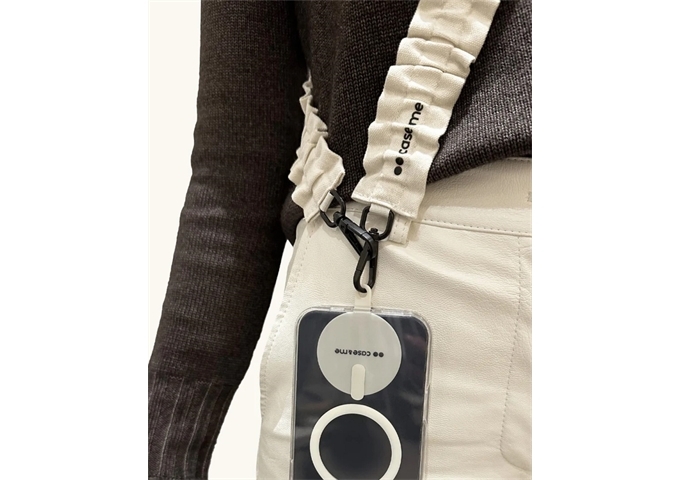 CASEME Universelles Smartphone-Band aus Rüschenstoff