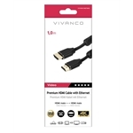 Vivanco Vergoldetes HDMI 2.0-Kabel/