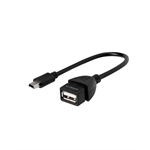 Vivanco USB-B-auf-USB-A-Adapter 0,1 m
