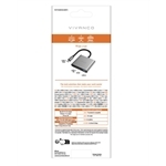 Vivanco 3in1 USB-C Hub mit HDMI 4k 60 Hz