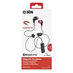 SBS In-Ear Bluetooth-Headset mit Magnetverschluss